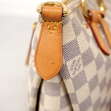 【6ae5173-k】ルイヴィトン トートバッグ ダミエ・アズール リミントン N40022 ホワイト【中古】レディース