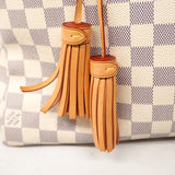 【6ae5173-k】ルイヴィトン トートバッグ ダミエ・アズール リミントン N40022 ホワイト【中古】レディース