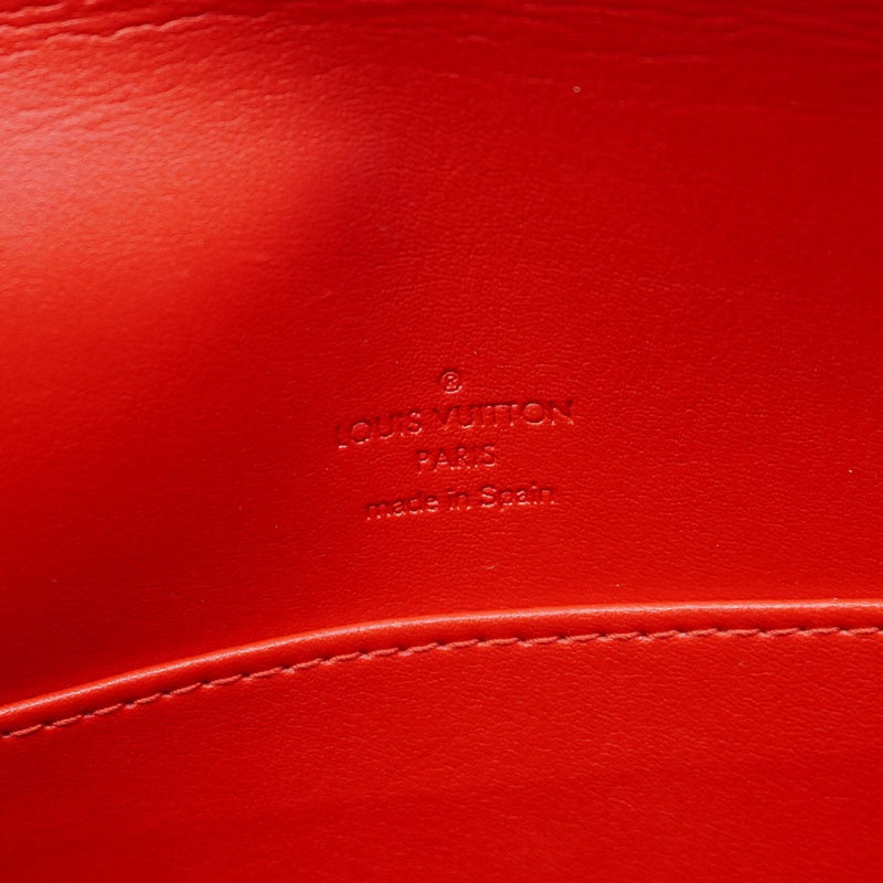 【6ae5174-k】ルイヴィトン ショルダーバッグ ヴェルニ トンプソンストリート M91094 ルージュ【中古】レディース