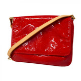 【6ae5174-k】ルイヴィトン ショルダーバッグ ヴェルニ トンプソンストリート M91094 ルージュ【中古】レディース