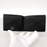 【6ae5175-k】ルイヴィトン 札入れ ダミエ・グラフィット ポルトフォイユミュルティプル N62663 ブラック グレー【中古】メンズ