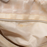 【6ae5178-k】シャネル トートバッグ ニュートラベル ナイロン ベージュ シャンパンゴールド金具【中古】レディース