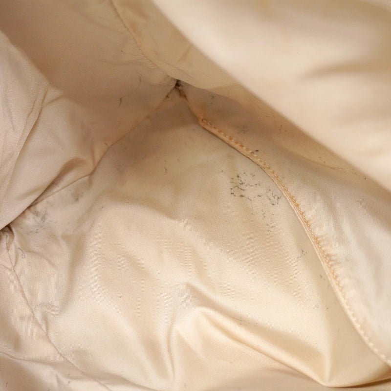 【6ae5178-k】シャネル トートバッグ ニュートラベル ナイロン ベージュ シャンパンゴールド金具【中古】レディース