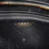 【6ae5180-k】シャネル トートバッグ 復刻トート キャビアスキン ブラック ゴールド金具【中古】レディース