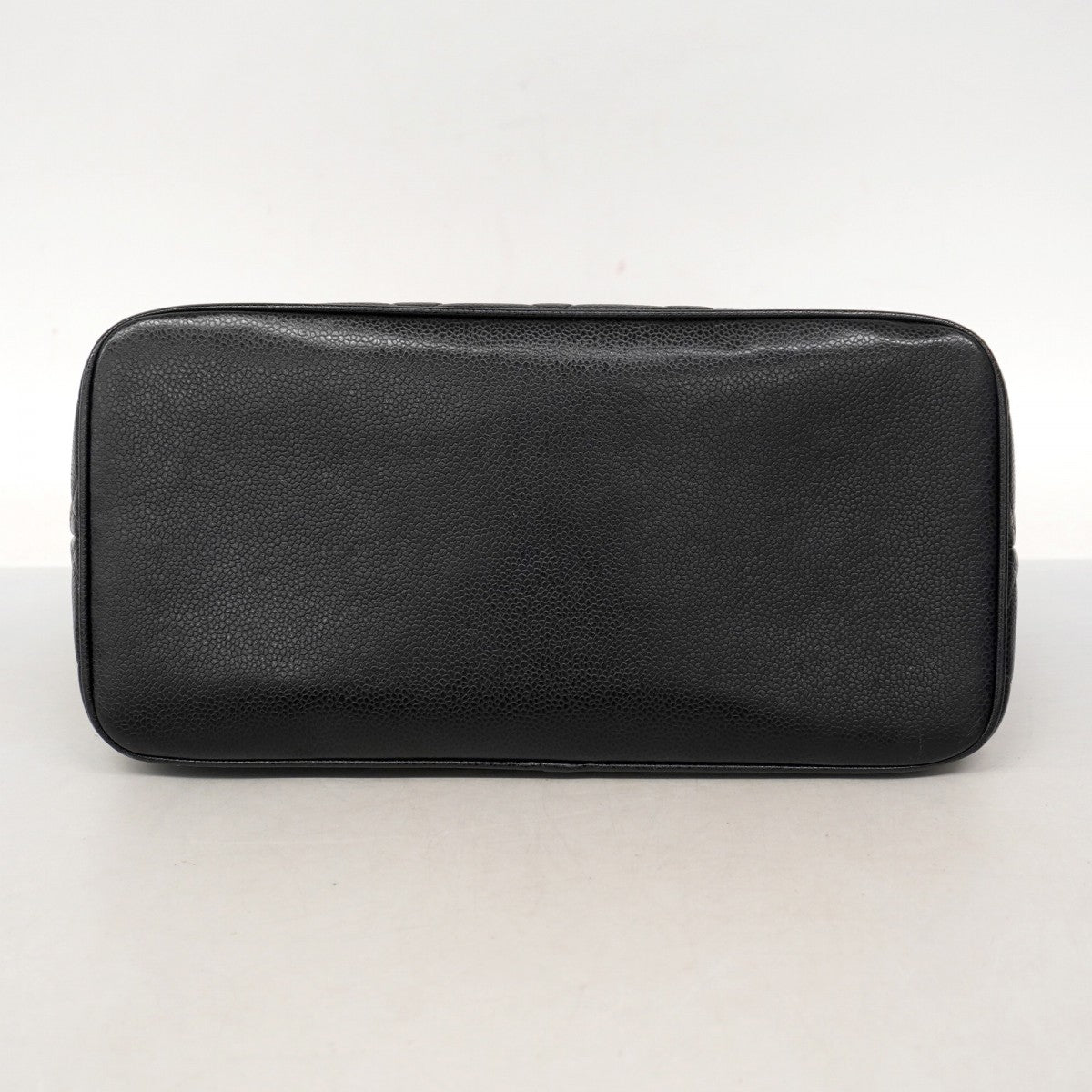 【6ae5180-k】シャネル トートバッグ 復刻トート キャビアスキン ブラック ゴールド金具【中古】レディース