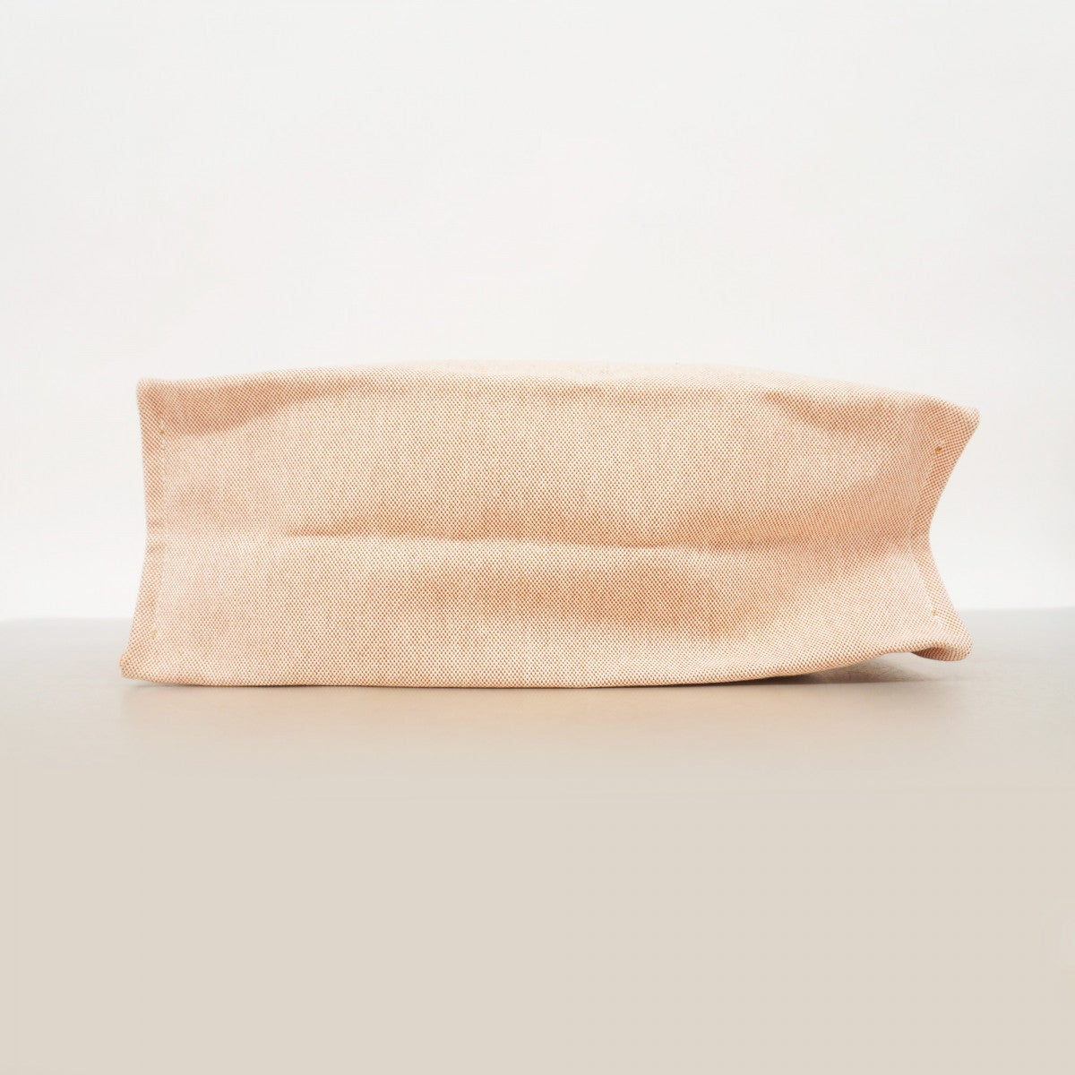 【6ae5200】エルメス トートバッグ エトリヴィエール キャンバス オレンジ シルバー金具 □R刻印【中古】レディース