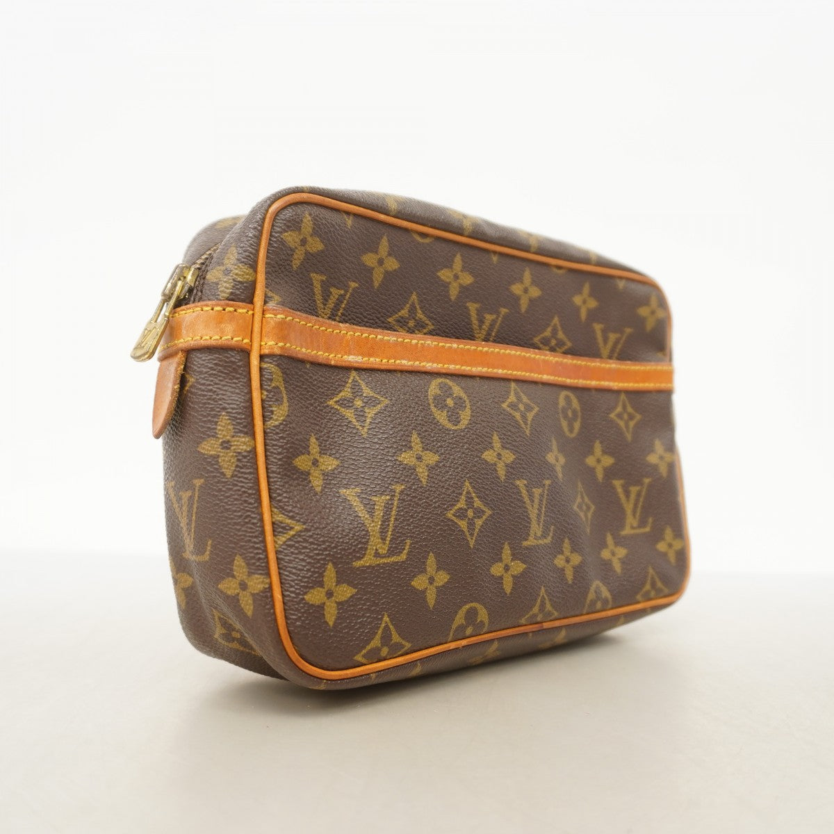 【6ae5204】ルイヴィトン クラッチバッグ モノグラム コンピエーニュ23 M51847 ブラウン【中古】メンズ レディース ユニセックス