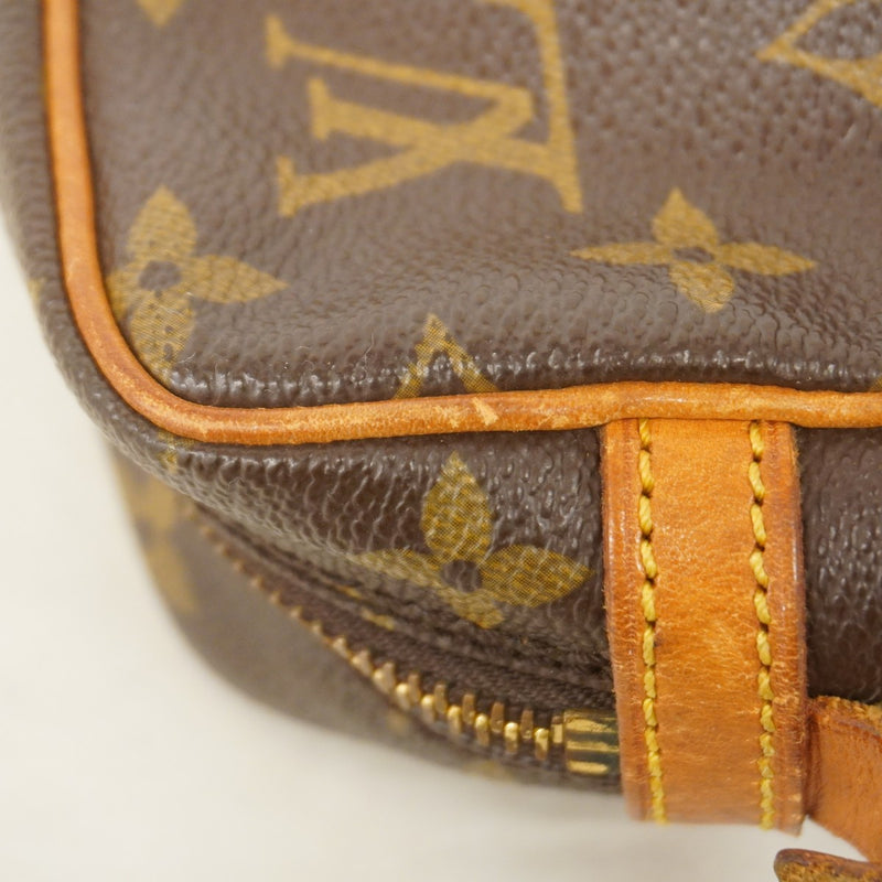 【6ae5204】ルイヴィトン クラッチバッグ モノグラム コンピエーニュ23 M51847 ブラウン【中古】メンズ レディース ユニセックス