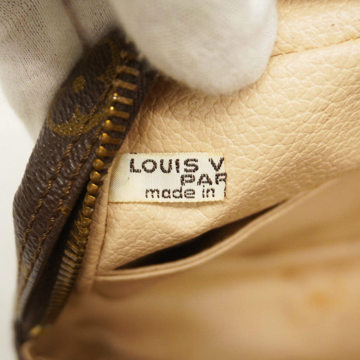 【6ae5205】ルイヴィトン ポーチ モノグラム トゥルーストワレット23 M47524 ブラウン【中古】レディース