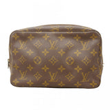 【6ae5205】ルイヴィトン ポーチ モノグラム トゥルーストワレット23 M47524 ブラウン【中古】レディース