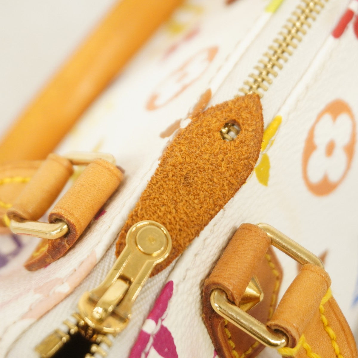 【6ae5206】ルイヴィトン ハンドバッグ モノグラム・マルチカラー ミニスピーディ M92645 ブロン【中古】レディース