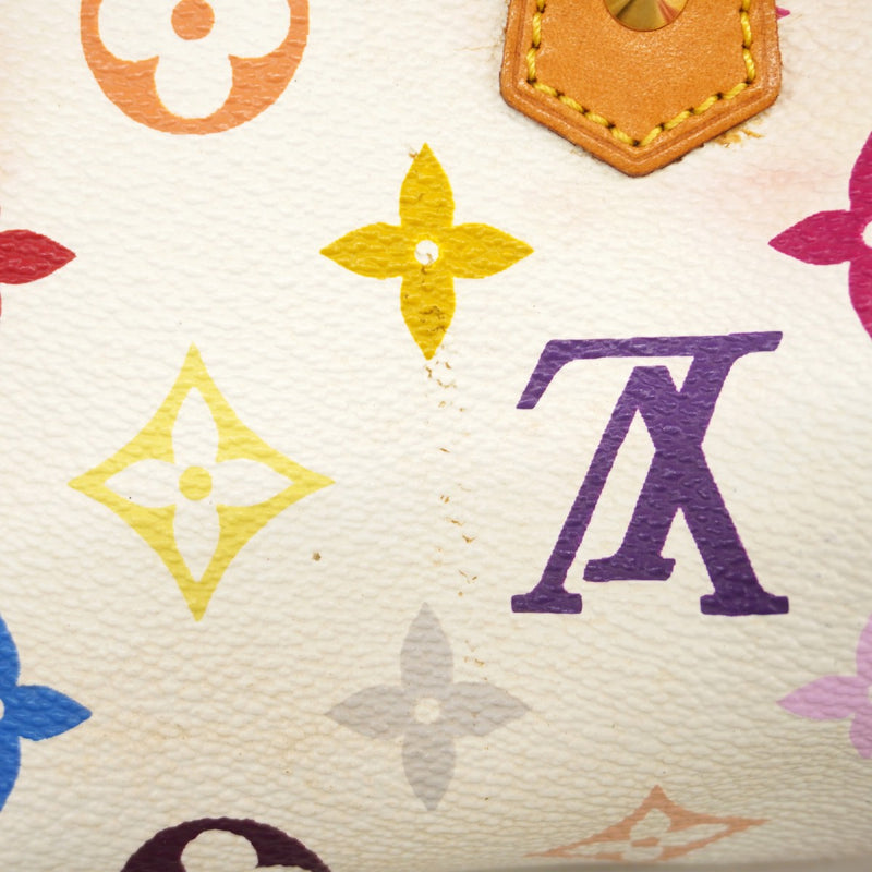 【6ae5206】ルイヴィトン ハンドバッグ モノグラム・マルチカラー ミニスピーディ M92645 ブロン【中古】レディース