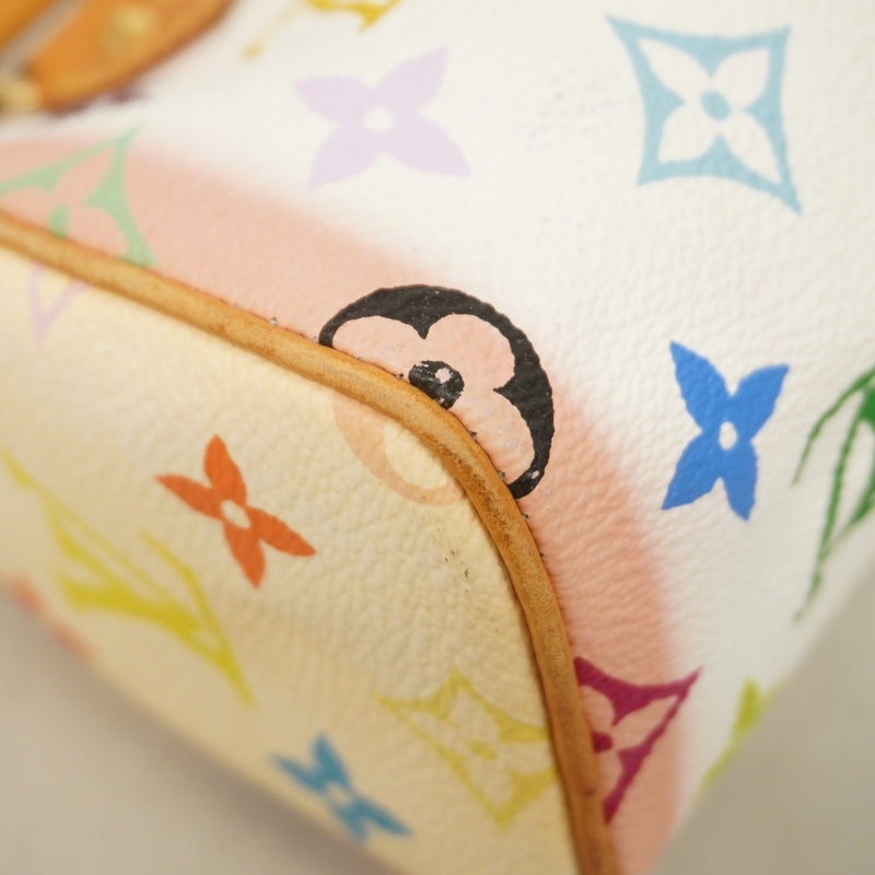 【6ae5206】ルイヴィトン ハンドバッグ モノグラム・マルチカラー ミニスピーディ M92645 ブロン【中古】レディース