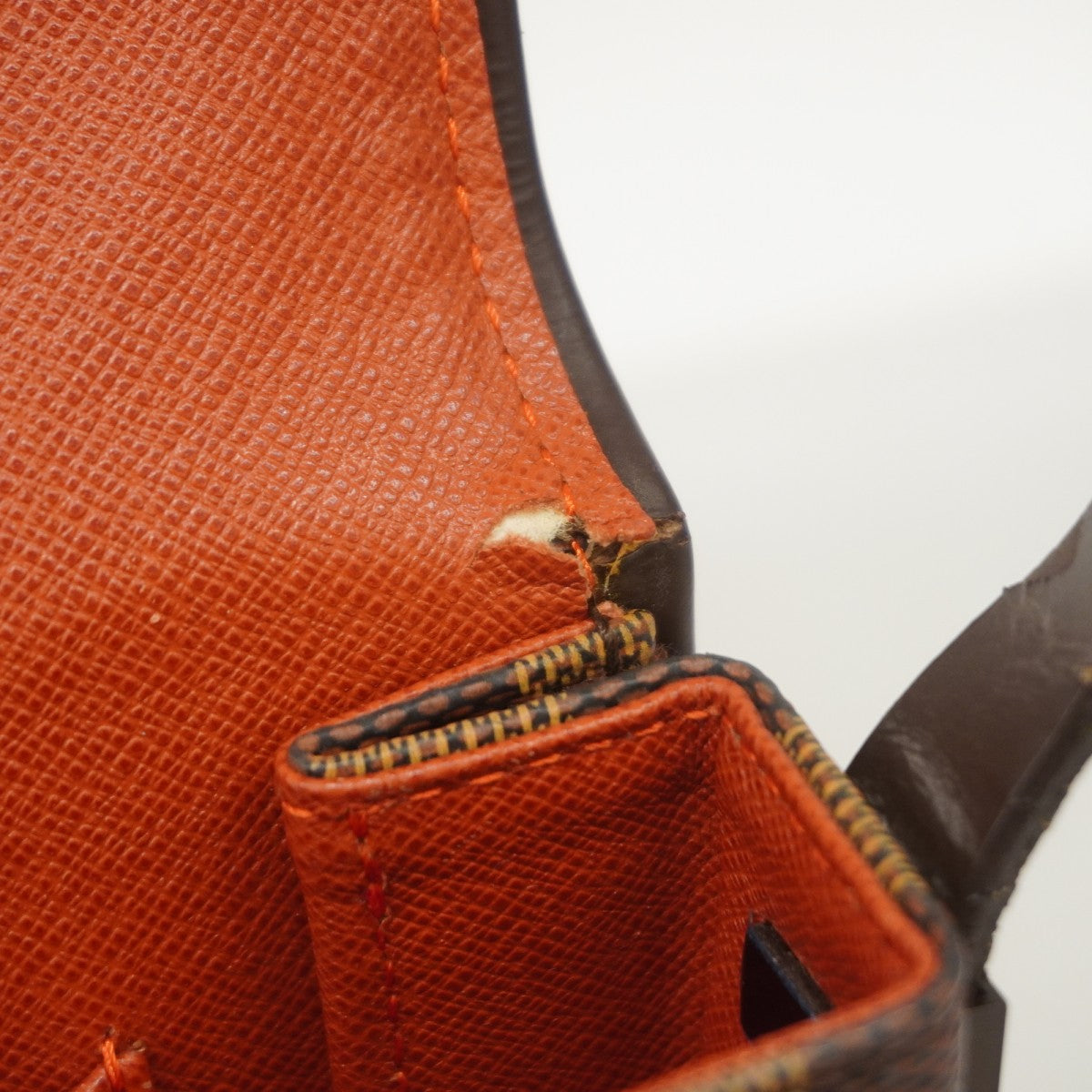 【6ae5208】ルイヴィトン ショルダーバッグ ダミエ トライレベッカロン N51160 エベヌ【中古】レディース