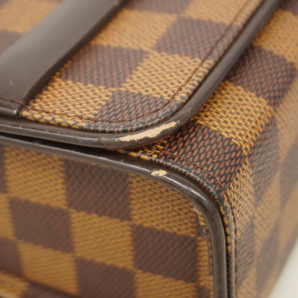 【6ae5208】ルイヴィトン ショルダーバッグ ダミエ トライレベッカロン N51160 エベヌ【中古】レディース