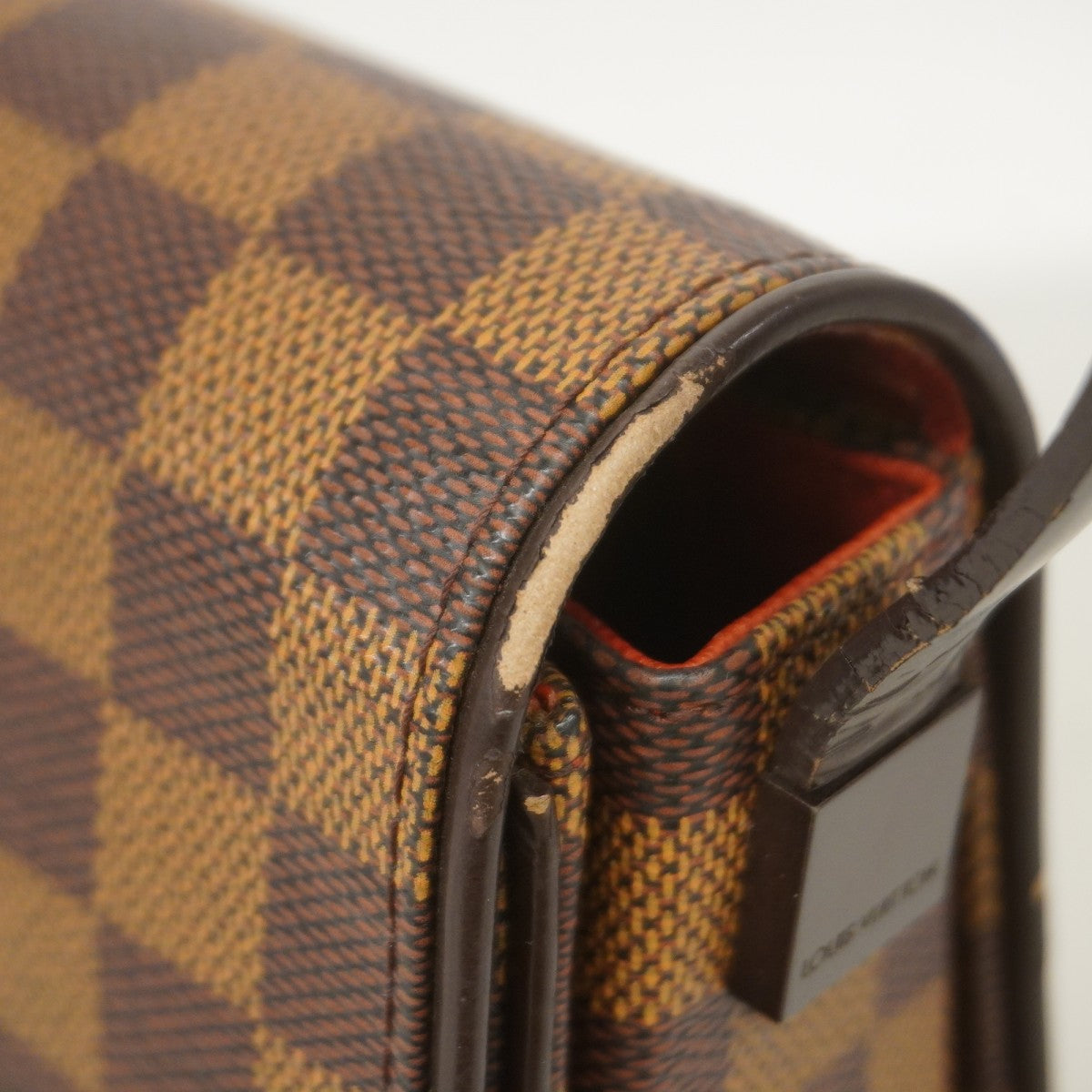 【6ae5208】ルイヴィトン ショルダーバッグ ダミエ トライレベッカロン N51160 エベヌ【中古】レディース