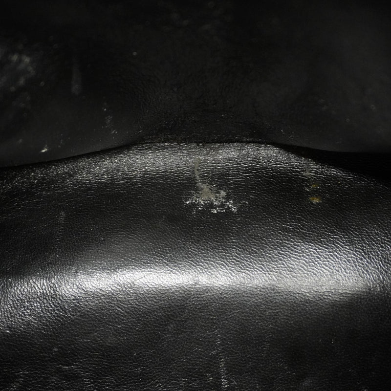 【6ae5209】シャネル トートバッグ 復刻トート キャビアスキン ブラック シルバー金具【中古】レディース