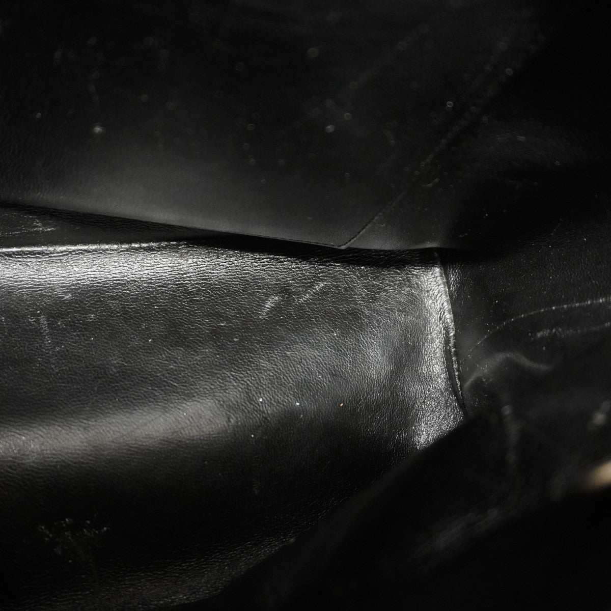 【6ae5209】シャネル トートバッグ 復刻トート キャビアスキン ブラック シルバー金具【中古】レディース