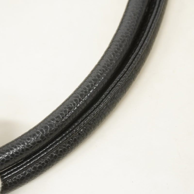 【6ae5209】シャネル トートバッグ 復刻トート キャビアスキン ブラック シルバー金具【中古】レディース