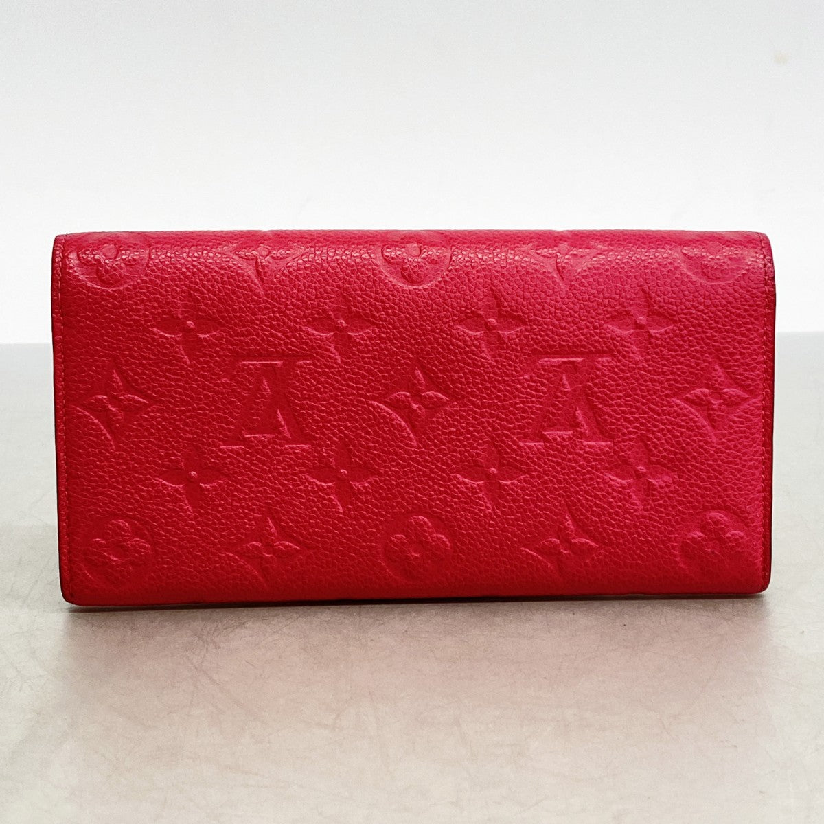 6ae5433】ルイヴィトン 長財布 モノグラム・アンプラント