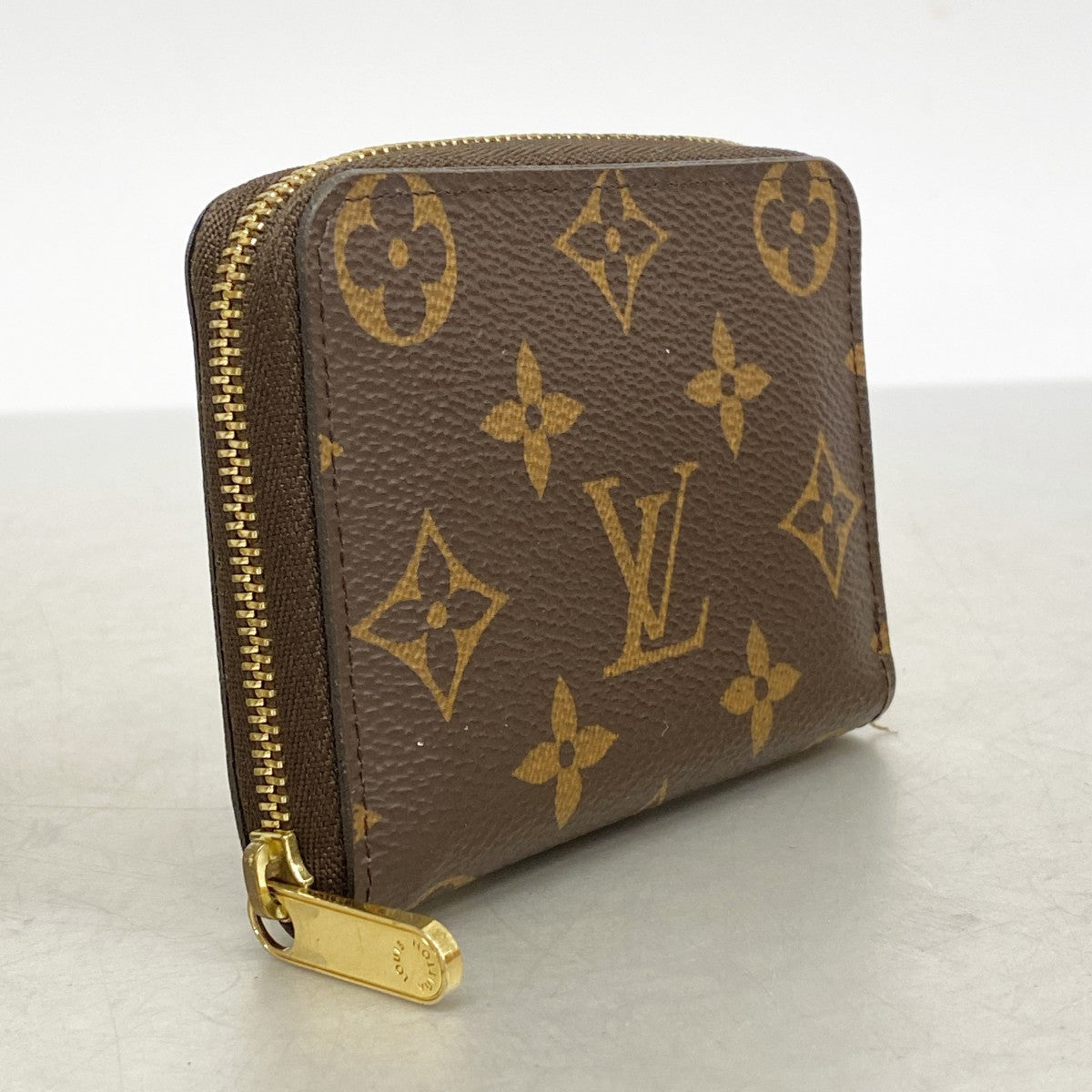 【6ae5568-k】ルイヴィトン コインケース モノグラム ジッピーコインパース M60067 ブラウン【中古】メンズ レディース ユニセックス