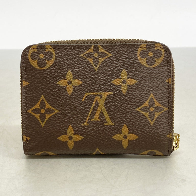 【6ae5568-k】ルイヴィトン コインケース モノグラム ジッピーコインパース M60067 ブラウン【中古】メンズ レディース ユニセックス