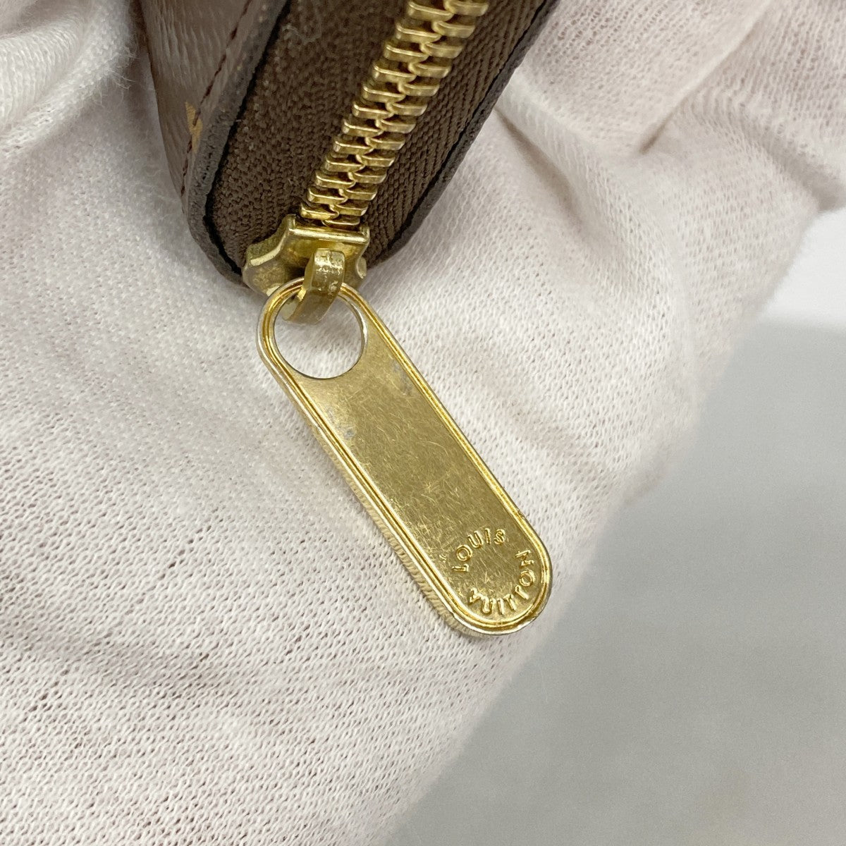 【6ae5568-k】ルイヴィトン コインケース モノグラム ジッピーコインパース M60067 ブラウン【中古】メンズ レディース ユニセックス