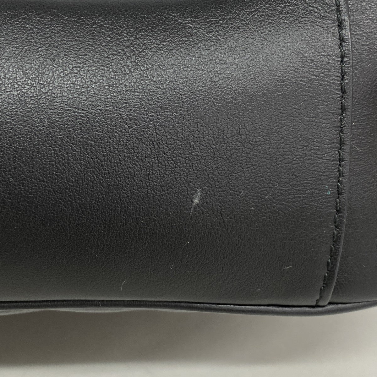 【6ae5571-k】グッチ ショルダーバッグ GGマーモント 443497 レザー ブラック ゴールド金具【中古】レディース