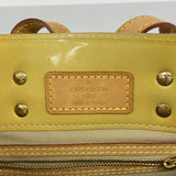 【6ae5585】ルイヴィトン ハンドバッグ ヴェルニ リードPM M91144 ベージュ【中古】レディース