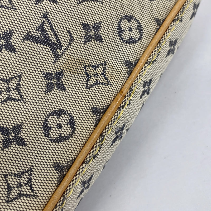 【6ae5586】ルイヴィトン ショルダーバッグ モノグラム・ミニ ジュリエットMM M92004 ブルー【中古】レディース