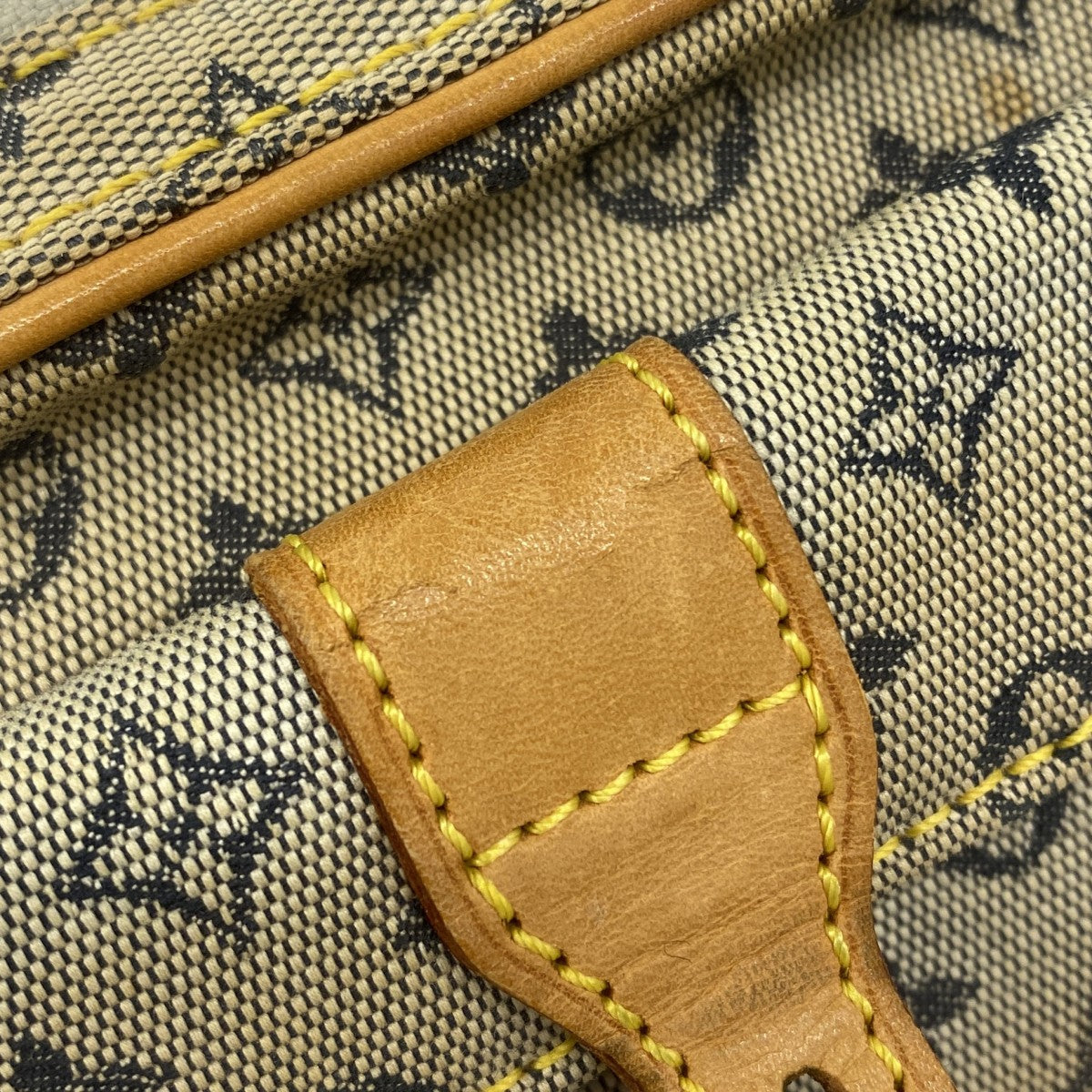 【6ae5586】ルイヴィトン ショルダーバッグ モノグラム・ミニ ジュリエットMM M92004 ブルー【中古】レディース