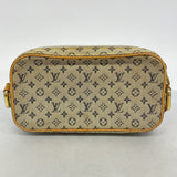 【6ae5586】ルイヴィトン ショルダーバッグ モノグラム・ミニ ジュリエットMM M92004 ブルー【中古】レディース