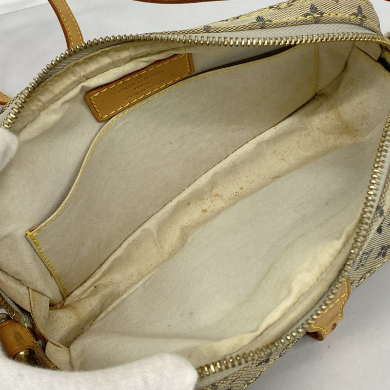 【6ae5586】ルイヴィトン ショルダーバッグ モノグラム・ミニ ジュリエットMM M92004 ブルー【中古】レディース