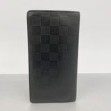 【6ae5587】ルイヴィトン 長財布 ダミエ・アンフィニ ポルトフォイユブラザ N63010 オニキス【中古】メンズ