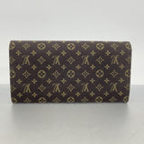 【6ae5588】ルイヴィトン 長財布 モノグラム・ミニラン ポルトフォイユサラ M95234 エベヌ【中古】レディース