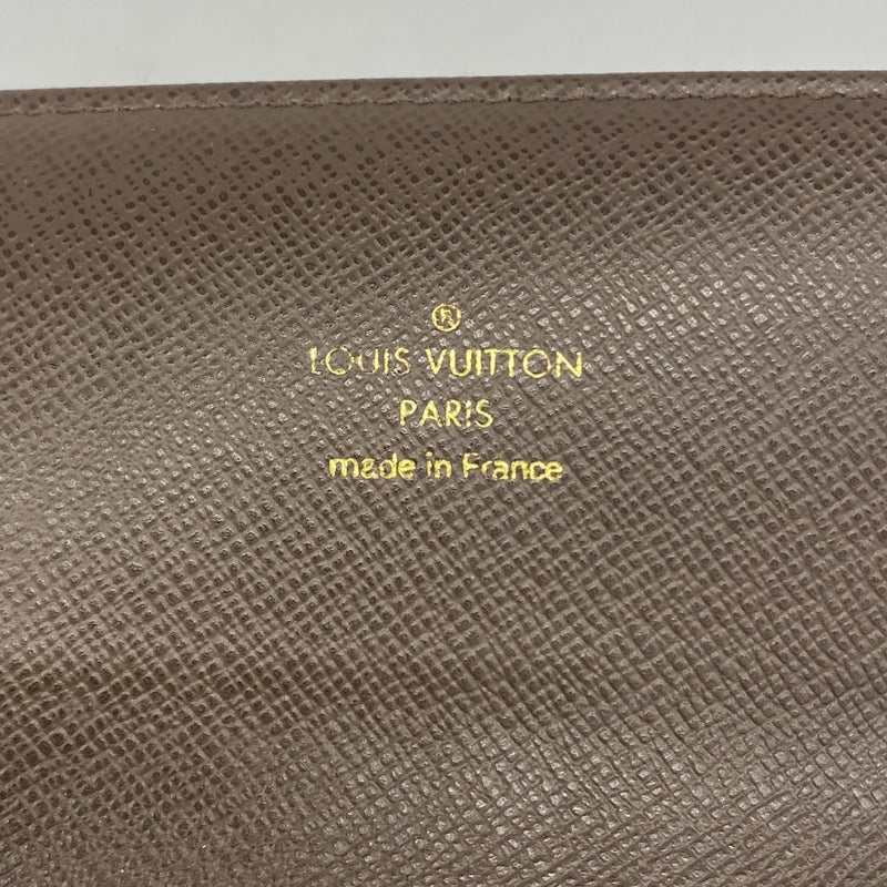 【6ae5588】ルイヴィトン 長財布 モノグラム・ミニラン ポルトフォイユサラ M95234 エベヌ【中古】レディース