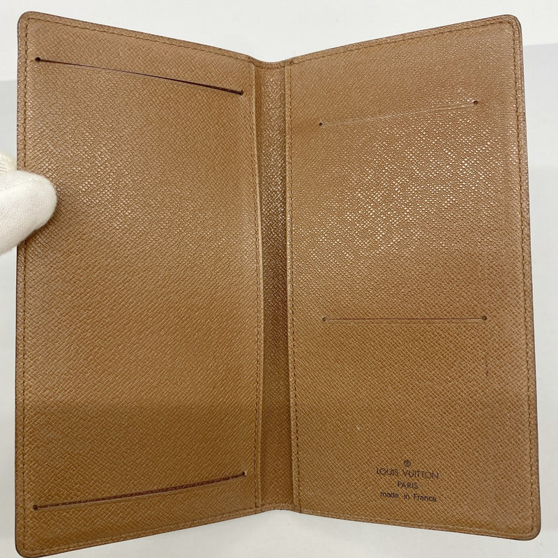【6ae5589】ルイヴィトン 手帳カバー モノグラム アジェンダオリゾンタル R20008 ブラウン【中古】メンズ レディース ユニセックス