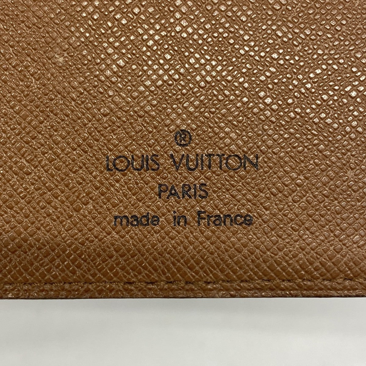 【6ae5589】ルイヴィトン 手帳カバー モノグラム アジェンダオリゾンタル R20008 ブラウン【中古】メンズ レディース ユニセックス