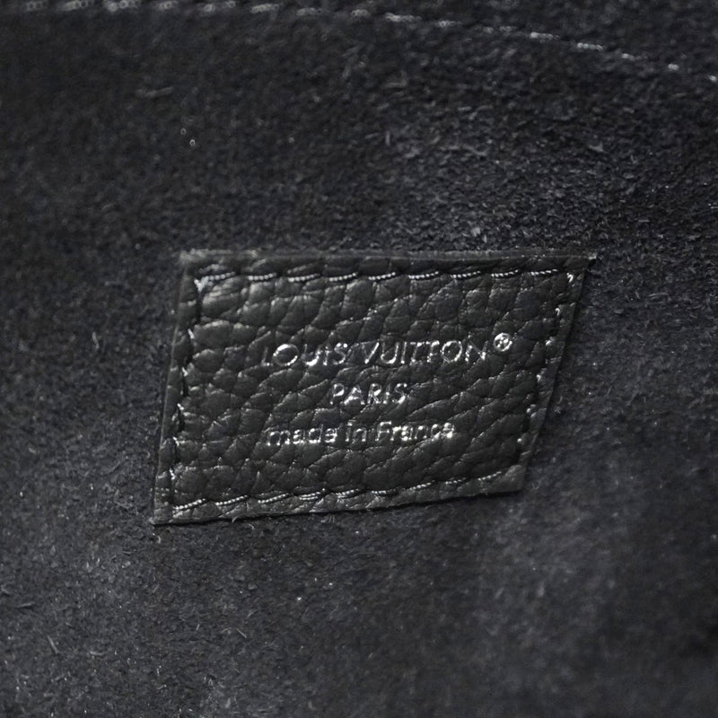 【6ae5592】ルイヴィトン ショルダーバッグ LV タッチ デルタスリングバッグ M27060 ブラック【中古】メンズ