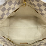 【6ae5609】ルイヴィトン トートバッグ ダミエ・アズール カバPM N41376 ホワイト【中古】レディース