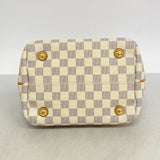 【6ae5609】ルイヴィトン トートバッグ ダミエ・アズール カバPM N41376 ホワイト【中古】レディース