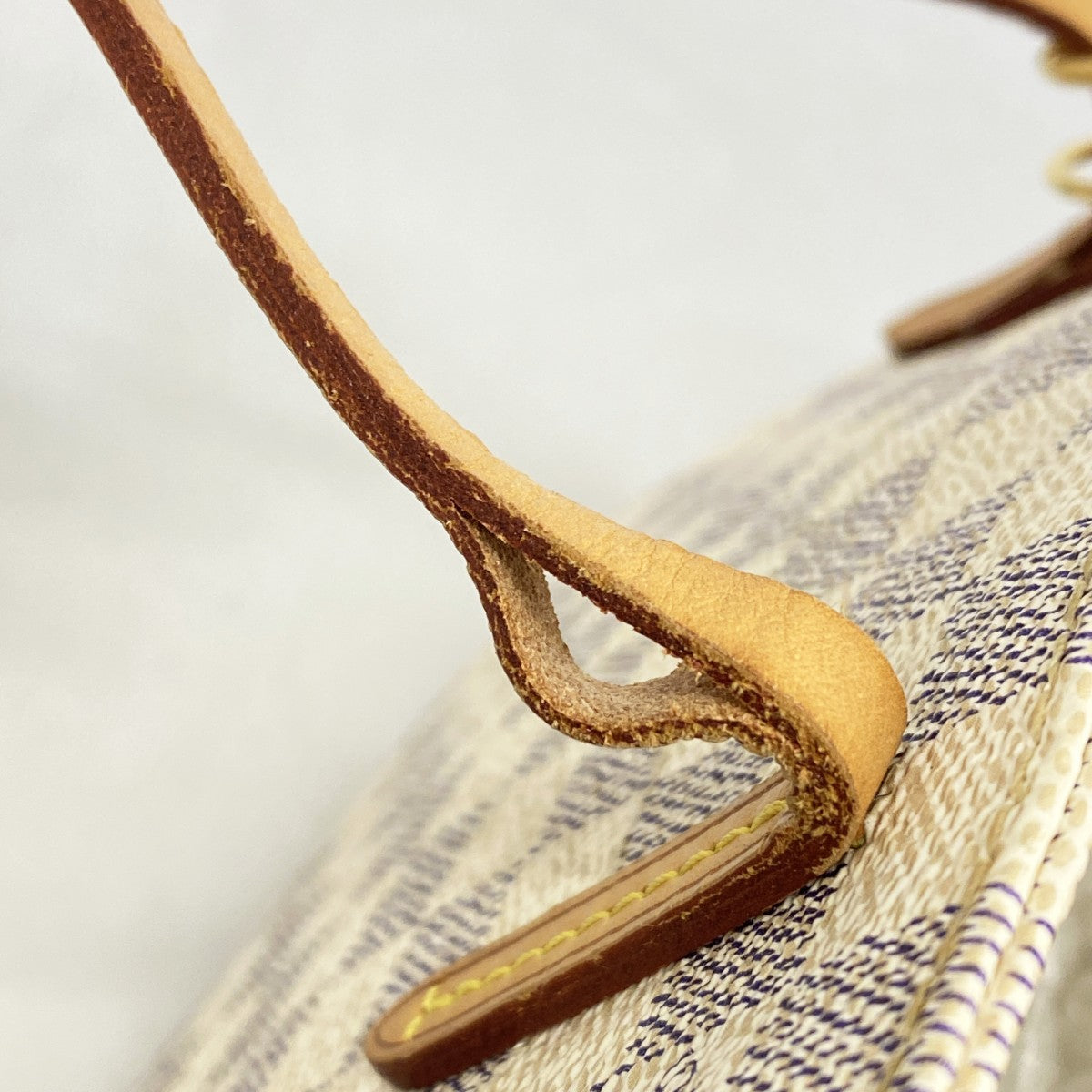 【6ae5609】ルイヴィトン トートバッグ ダミエ・アズール カバPM N41376 ホワイト【中古】レディース