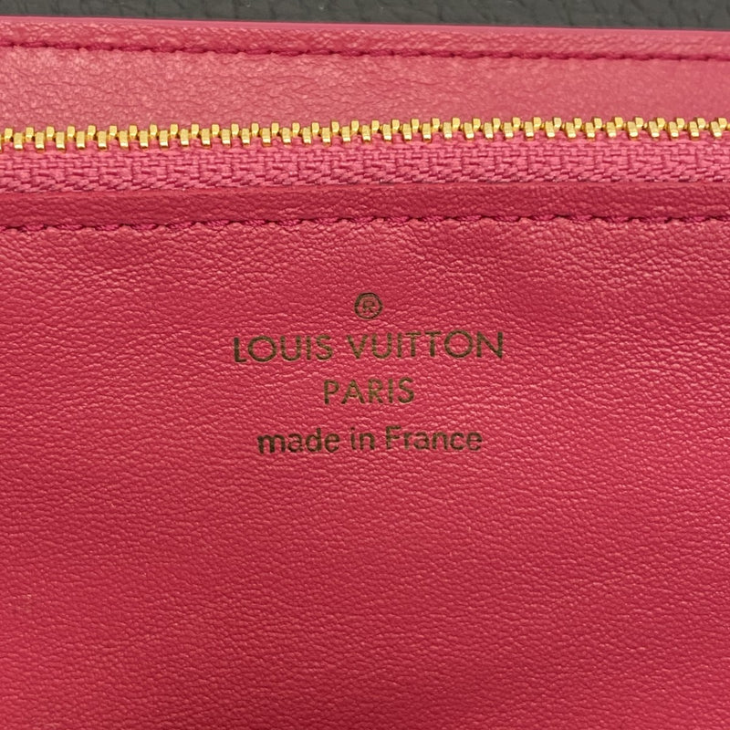 【6ae5610】ルイヴィトン 長財布 トリヨン ポルトフォイユカプシーヌ M61248 ノワール【中古】レディース