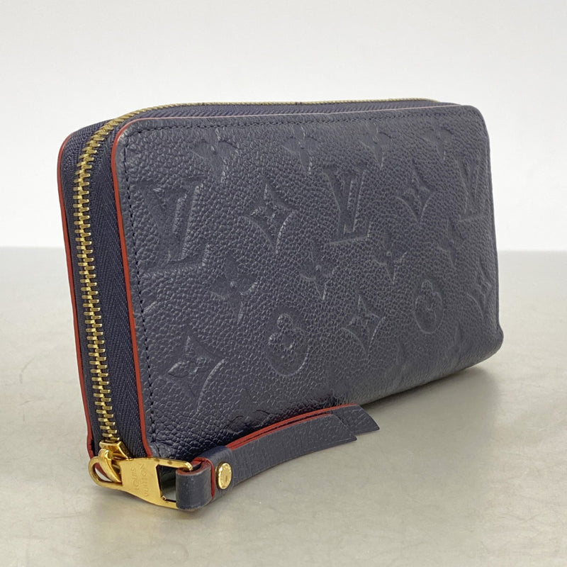 【6ae5611】ルイヴィトン 長財布 モノグラム・アンプラント ジッピーウォレット M62121 マリーヌルージュ【中古】メンズ レディース ユニセックス