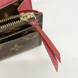 【6ae5612】ルイヴィトン 長財布 モノグラム ポルトフォイユエミリー M60136 ルージュ【中古】レディース