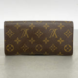 【6ae5612】ルイヴィトン 長財布 モノグラム ポルトフォイユエミリー M60136 ルージュ【中古】レディース