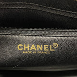 【6ae5613】シャネル トートバッグ 復刻トート キャビアスキン ブラック ゴールド金具【中古】レディース