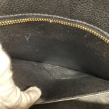 【6ae5613】シャネル トートバッグ 復刻トート キャビアスキン ブラック ゴールド金具【中古】レディース