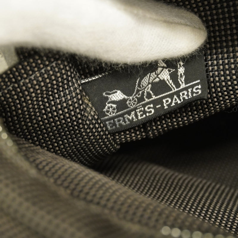 【6ae5615】エルメス トートバッグ エールラインPM キャンバス グレー シルバー金具【中古】メンズ レディース ユニセックス