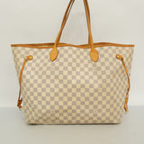 【6ae5616】ルイヴィトン トートバッグ ダミエ・アズール ネヴァーフルGM N51108 ホワイト【中古】レディース